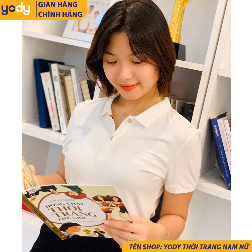 Áo polo nữ Bique YODY áo thun nữ có cổ chất vải mềm, thoáng khí dễ mix đồ APN3396 | BigBuy360 - bigbuy360.vn
