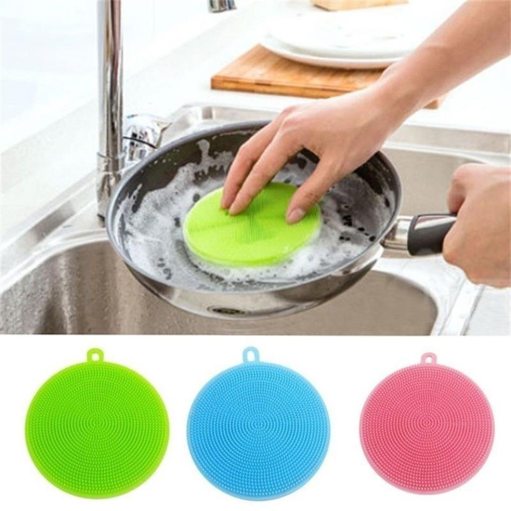 Set 4 Miếng Silicon Rửa Chén Đa Năng
