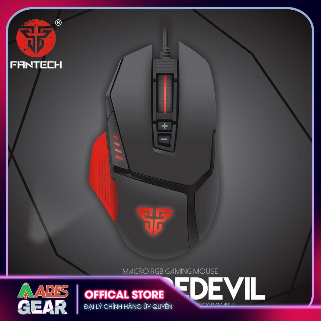 ✔️ Chuột Gaming FANTECH X11 DAREDEVIL 8000DPI LED RGB✔️ 8 Phím Macro ✔️ BẢO HÀNH 12 THÁNG