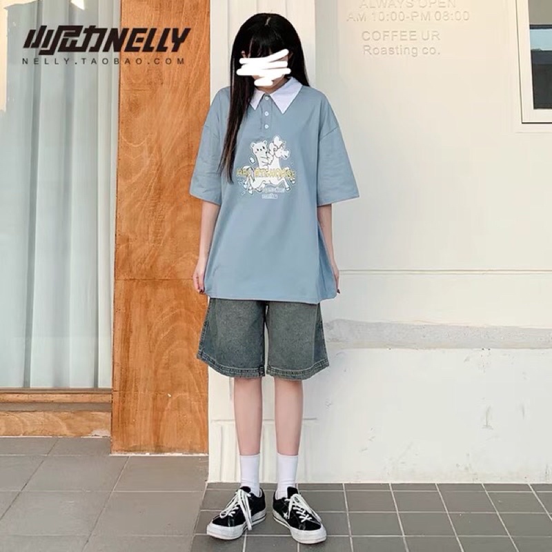 Áo phông polo nelly sale (có sẵn)