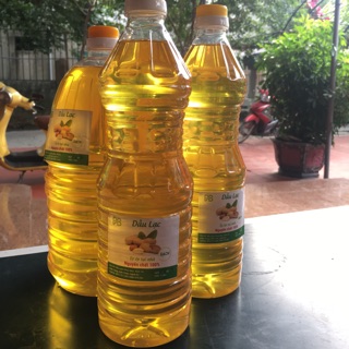 Dầu Lạc (Dầu Đậu Phộng) Tự Ép Tại Nhà Sạch -  Nguyên Chất 100% (1 Lit)