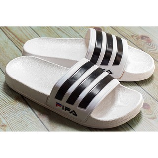 DÉP QUAI NGANG THỂ THAO FILA SỌC TRẮNG 38, 39- CHỐNG THẤM NƯỚC- SIZE NAM