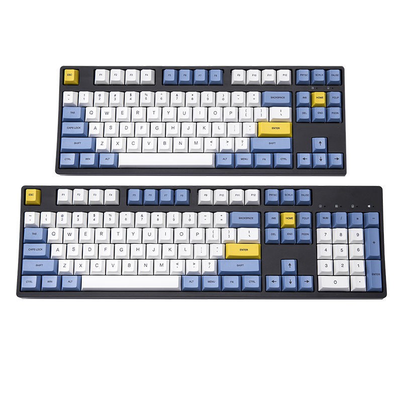 Capturer Starry Night Keycap Chiều cao ban đầu PBT Thăng hoa Cherry MX8.0 Bàn phím cơ IKBC