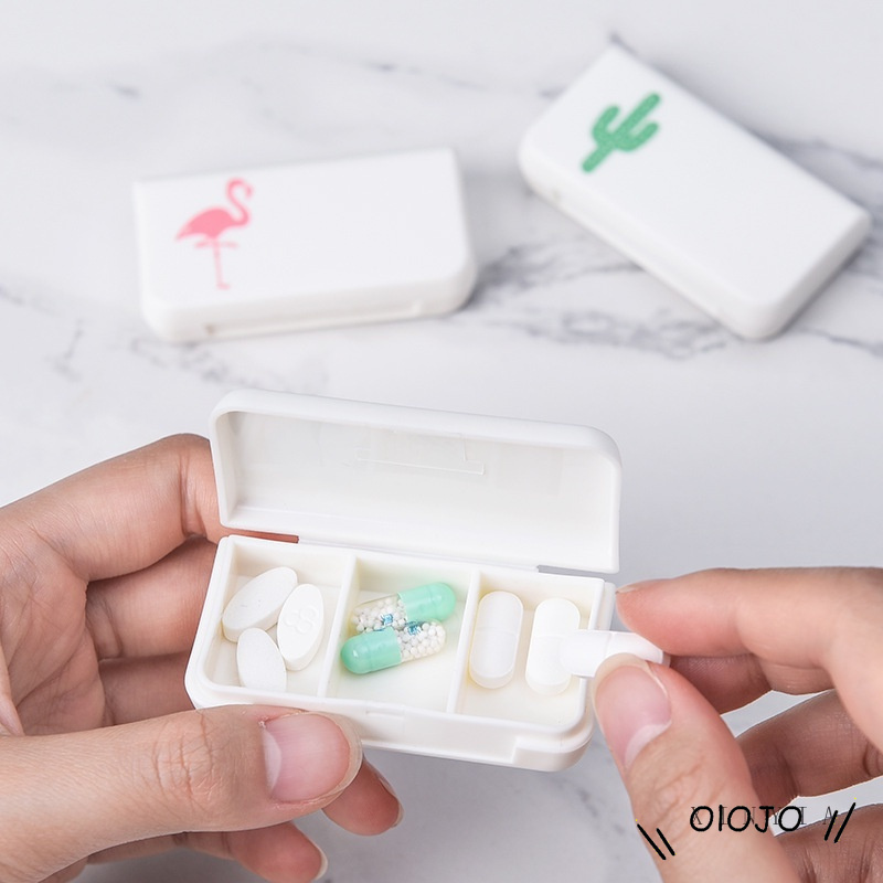 Hộp Nhựa Đựng Thuốc Mini Tiện Lợi Khi Đi Du Lịch