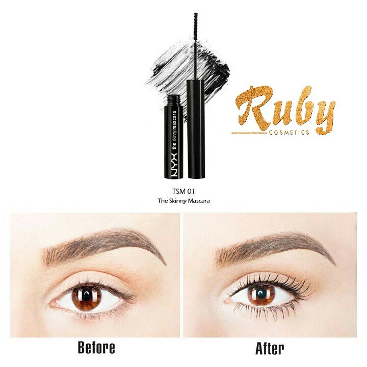 Mascara NYX The Skinny - Mascara Chải Mi Trên Và Dưới