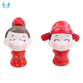 Tượng cô dâu chú rể dễ thương mini