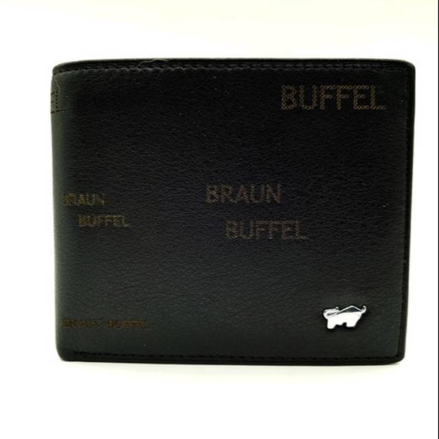 Braun Buffel Ví Da Nam 1002-12 Màu Đen Hàng Nhập Khẩu Cao Cấp