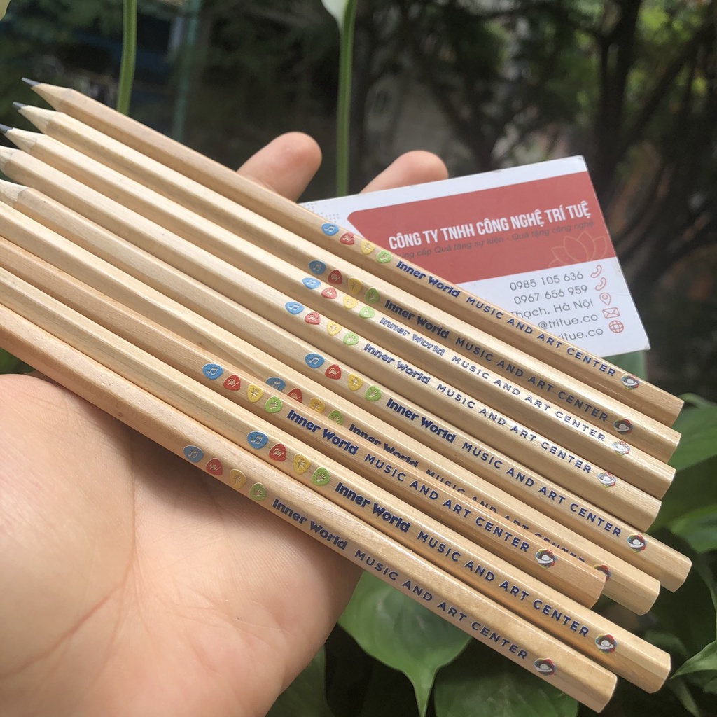 Xưởng Sản Xuất Bút Chì In Ấn Nhiều Màu Theo Yêu Cầu.