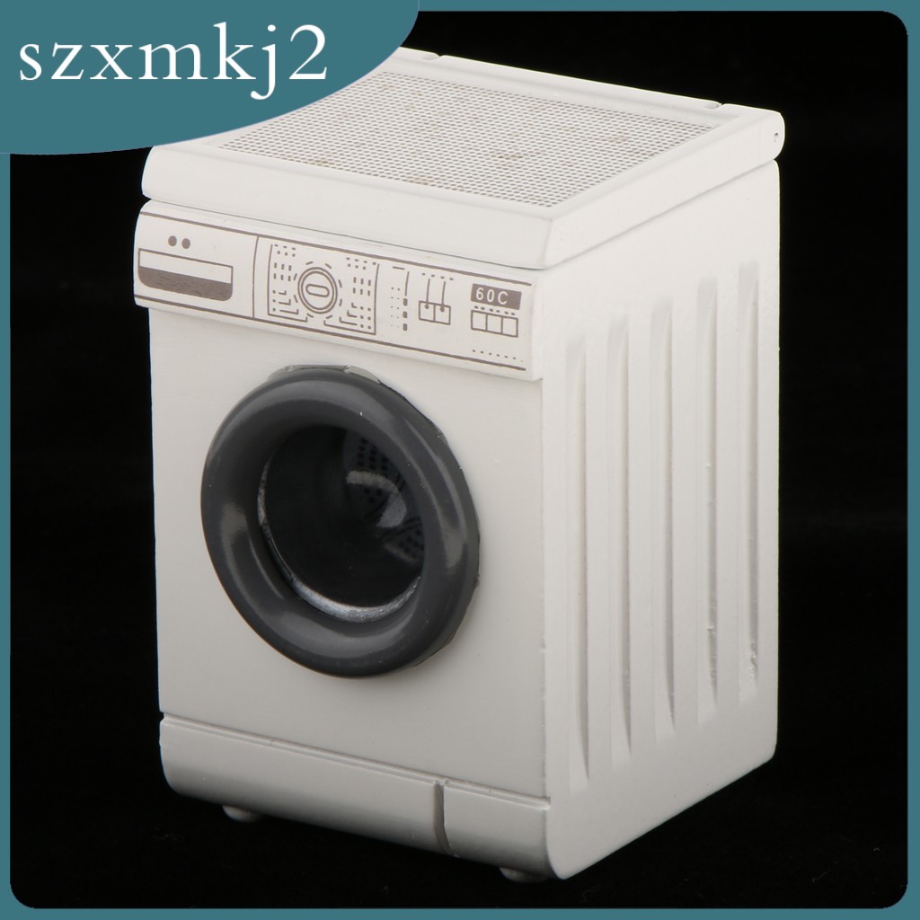 [szxmkj2] Máy Giặt Đồ Chơi Búp Bê Cỡ 1 / 12