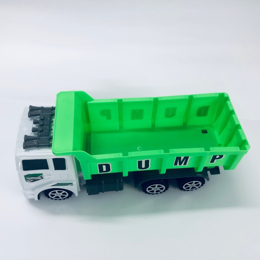 Ô tô đồ chơi xe tải DUMP cho bé, chất liệu nhựa ABS an toàn, bé thỏa sức chơi đùa