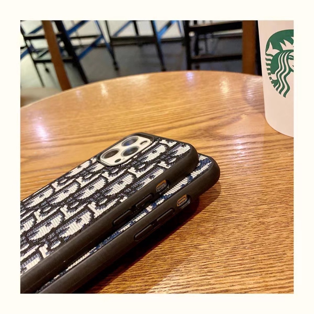 Ốp Điện Thoại Da Thêu Họa Tiết Cho iphone 14 14promax 14pro 13 pro max 13mini 12 pro max 11 x 6sp 7 8 plus xr xs max