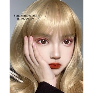 [623] Tóc Giả Thẳng Màu Vàng Tây