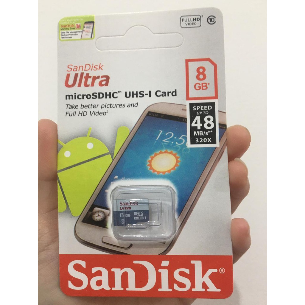 Thẻ Nhớ Sandisk Ultra 2gb 4gb 8gb 16gb 32gb 64gb