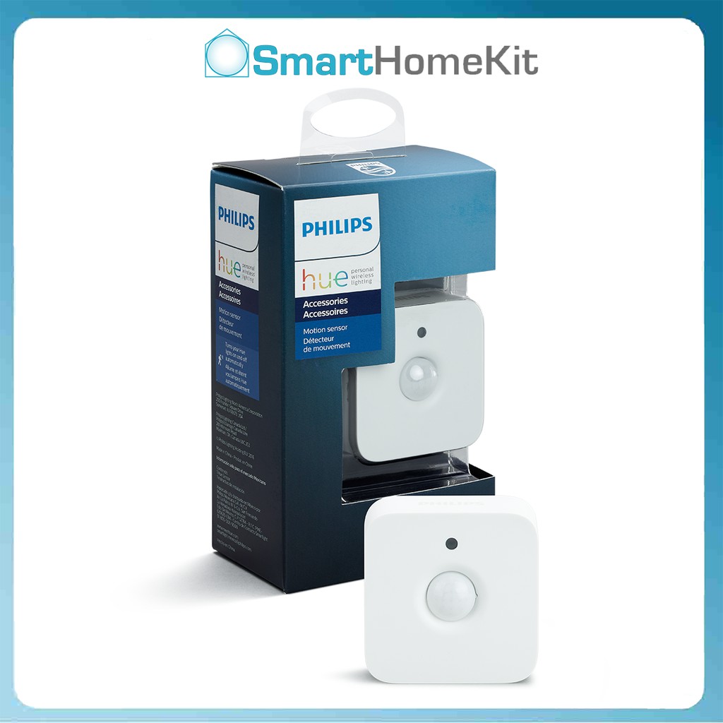 Cảm biến chuyển động Philips Hue Motion Sensor - tự động bật tắt đèn và điều khiển giọng nói