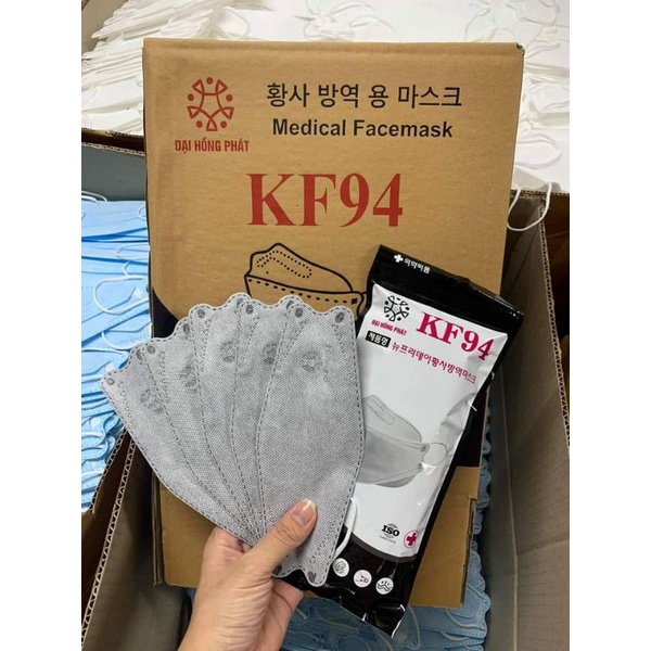 sỉ thùng 300 chiếc khẩu trang kf94 4d