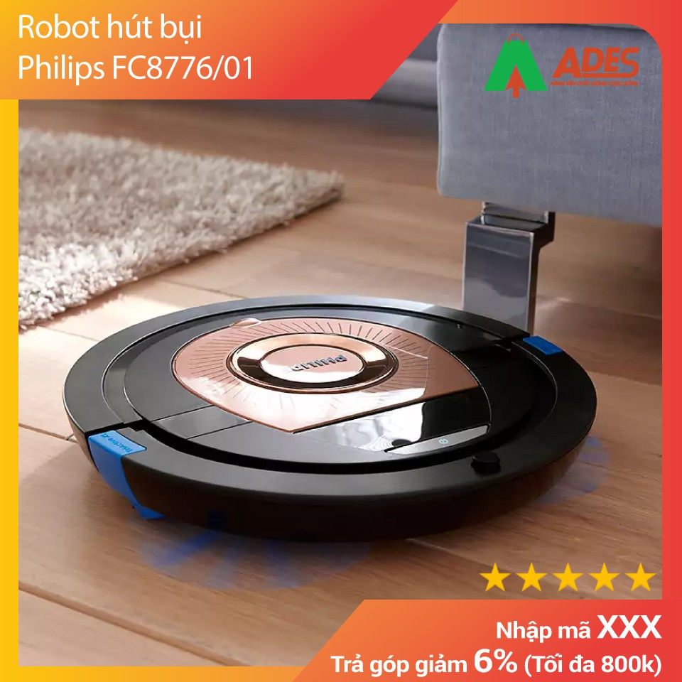 Robot hút bụi Philips FC8776/01 | Chinh hãng, Giá rẻ