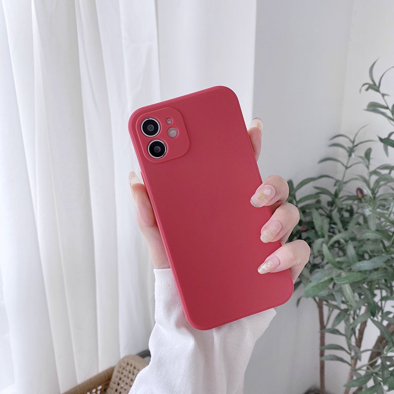 Ốp điện thoại màu kẹo cho OPPO A12S A12 A12E A1K A3S A5S A11 A11X AX5 AX5S A5 A9 2020 F5 YOUTH F7 F9 PRO