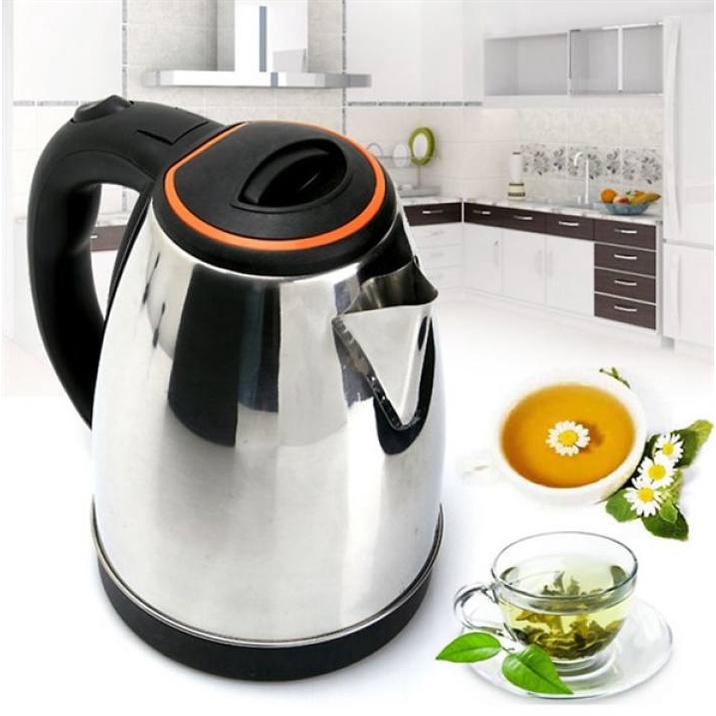 Ấm Siêu Tốc Inox 1,8 Lít Electric Kettle Đun Sôi Cực Nhanh- Bảo Hành 12 Tháng 1 Đổi 1 nếu lỗi
