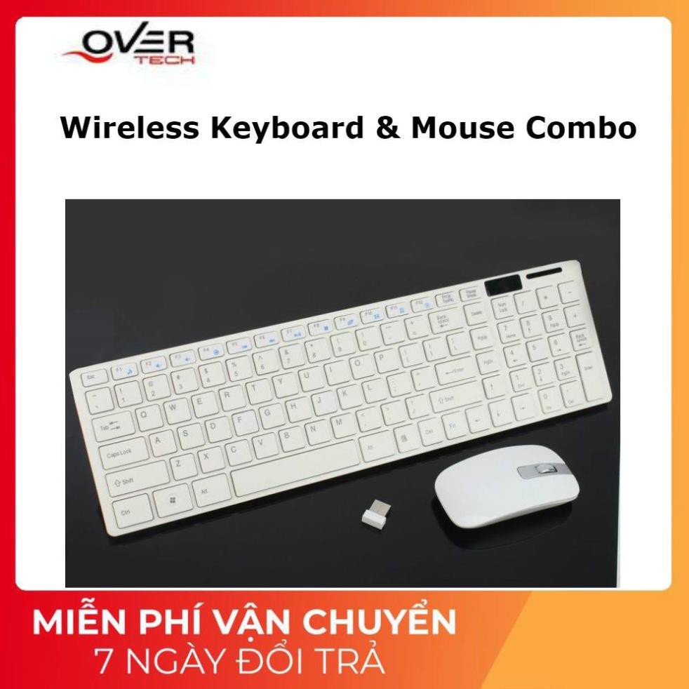 Combo Bàn Phím Lớn Full 104 Key Có Bàn Phím Số + Chuột Không Dây K688