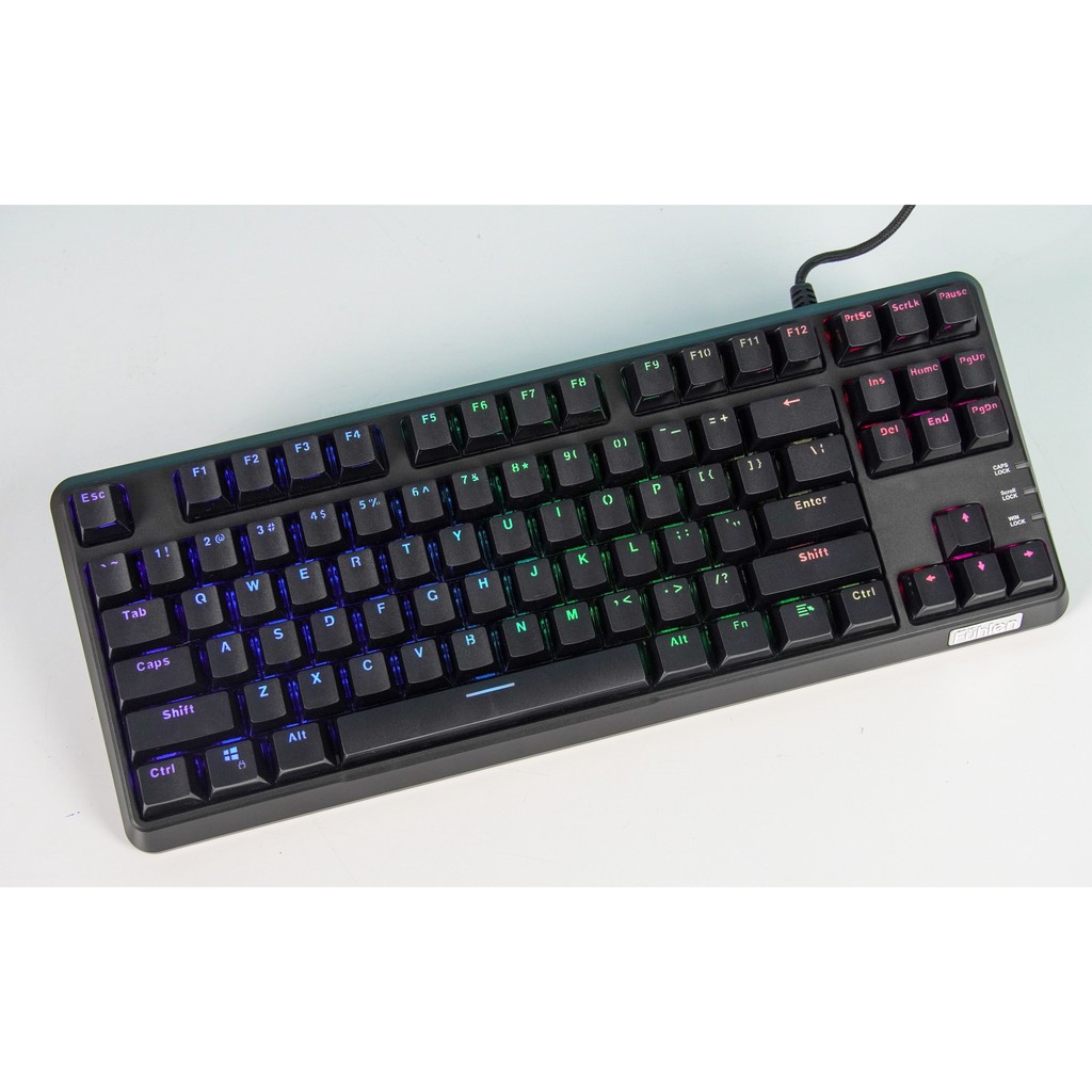 Bàn Phím Cơ Fuhlen M87s RGB Mechanical Blue Switch