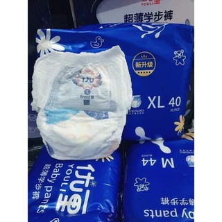 Bỉm quần Youli xanh/ Size M88/L84/XL78/XXL72/XXXL68/ bỉm chuyên ban đêm/ giá siêu rẻ