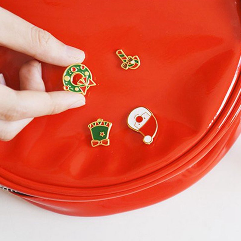 CREATIVE Trâm Cài Áo Hình Giáng Sinh Sáng Tạo 1 Cái