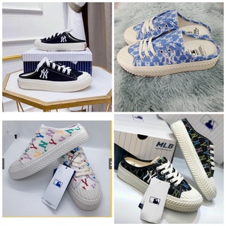 Giày lười Sục MLB ny các màu Hot Trend thể thao sneaker, hàng Full box Full bill