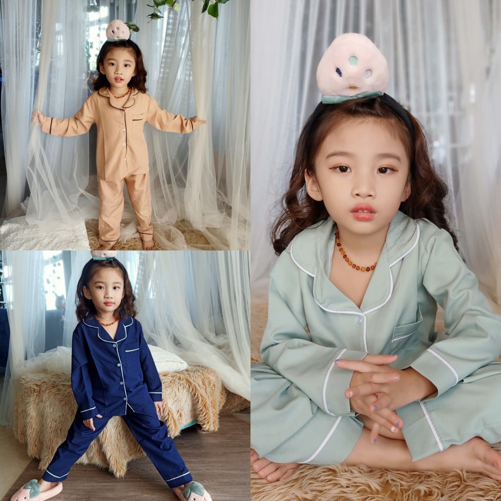 đồ bộ pijama cho bé , set bộ mặc nhà  siêu xinh cho bé trai và bé gái từ 5 tuổi đến 14 tuổi M022