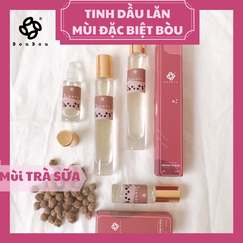 Tinh dầu lăn JENNIE trà sữa