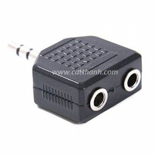 Đầu chia jack 3.5 âm thanh tai nghe 1 ra 2