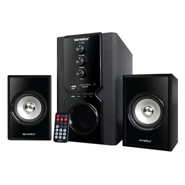 Loa Vi Tính 2.1 SOUNDMAX A960 ( usb, thẻ nhớ, Bluetooth, remote)