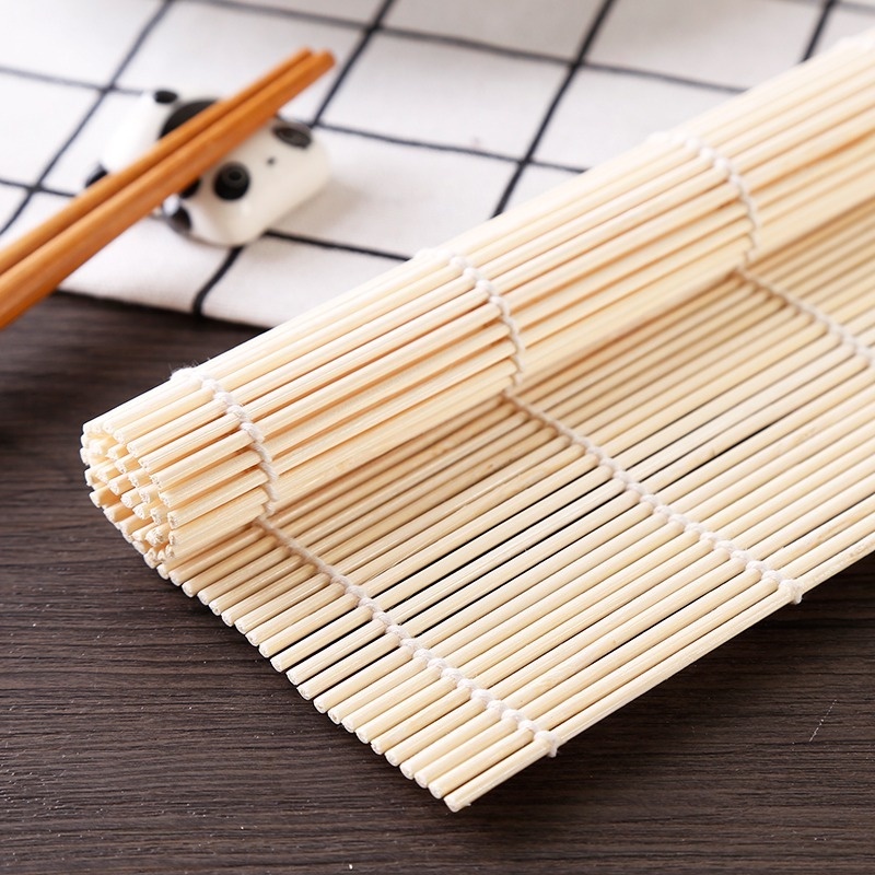 Thảm Cuộn Sushi Bằng Nhựa Tre Có Thể Tái Sử Dụng Tiện Lợi