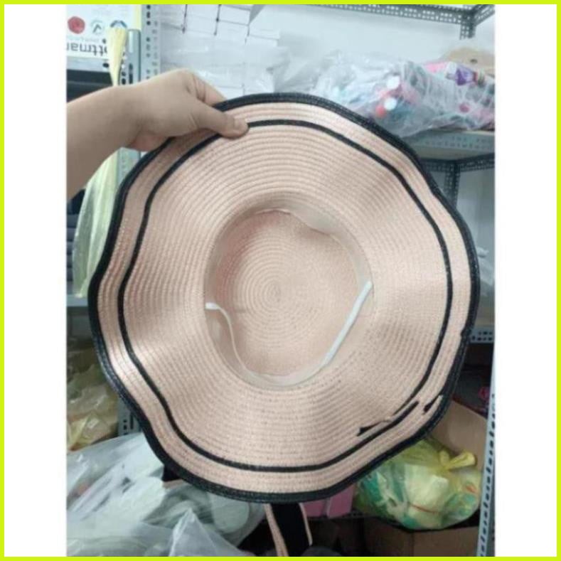 Mũ Cói Có Nơ Đi Biển Chống Nắng Siêu Xinh [hót]