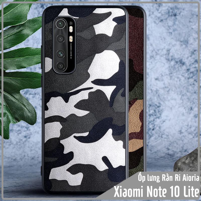 Ốp lưng cho Xiaomi Mi Note 10 Lite Rằn Ri Camo AIORIA nhám chống sốc
