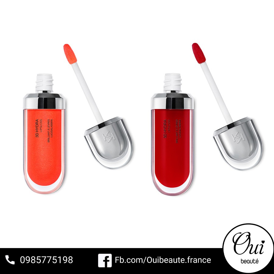 Son bóng Kiko 3D Hydra Lipgloss màu 14 15 Ouibeaute