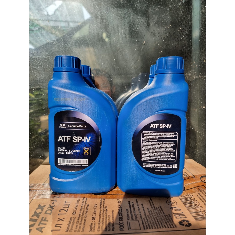 Combo 4 nhớt hộp số tự động Huyndai ATF SP IV