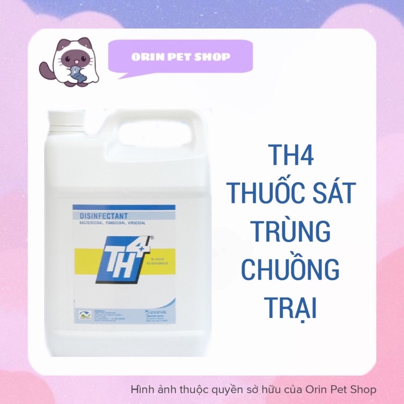 TH4 - SÁT TRÙNG CHUỒNG TRẠI
