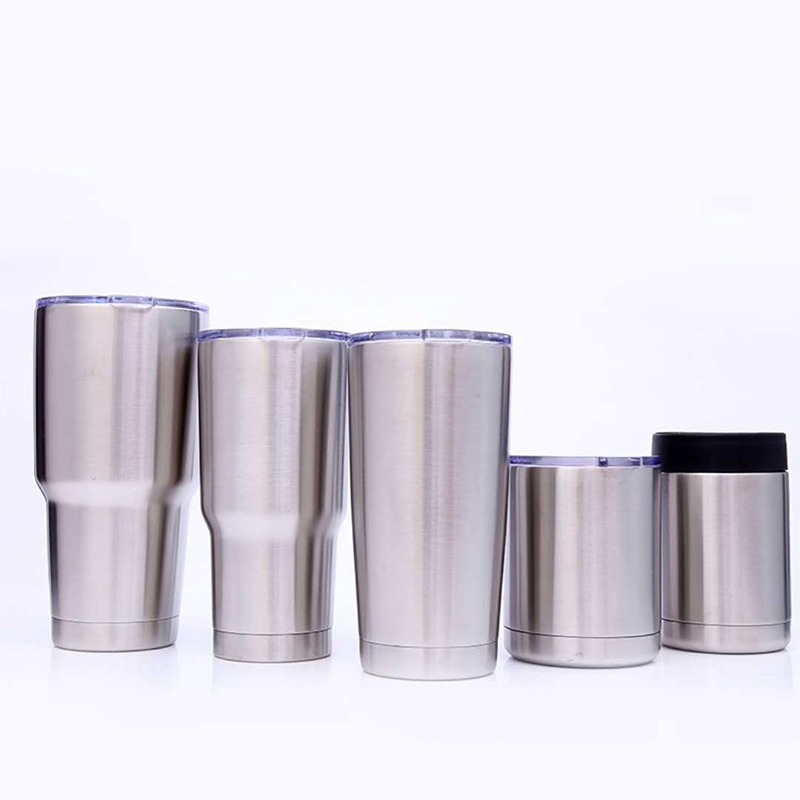 Cutekeji 12/20/30oz Stainless Steel Vacuum Insulated Tumbler Double-Layer Travel Cup With Lid