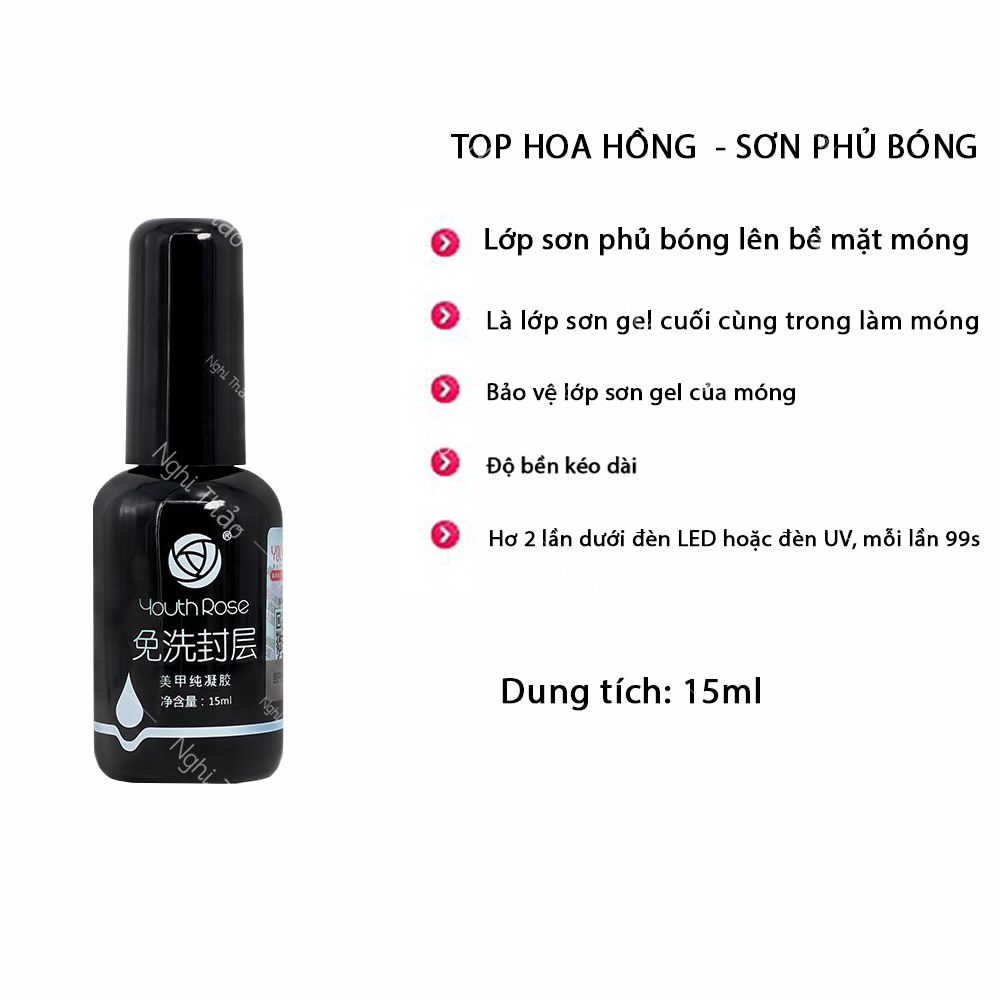 Top hoa hồng chính hãng 15ml