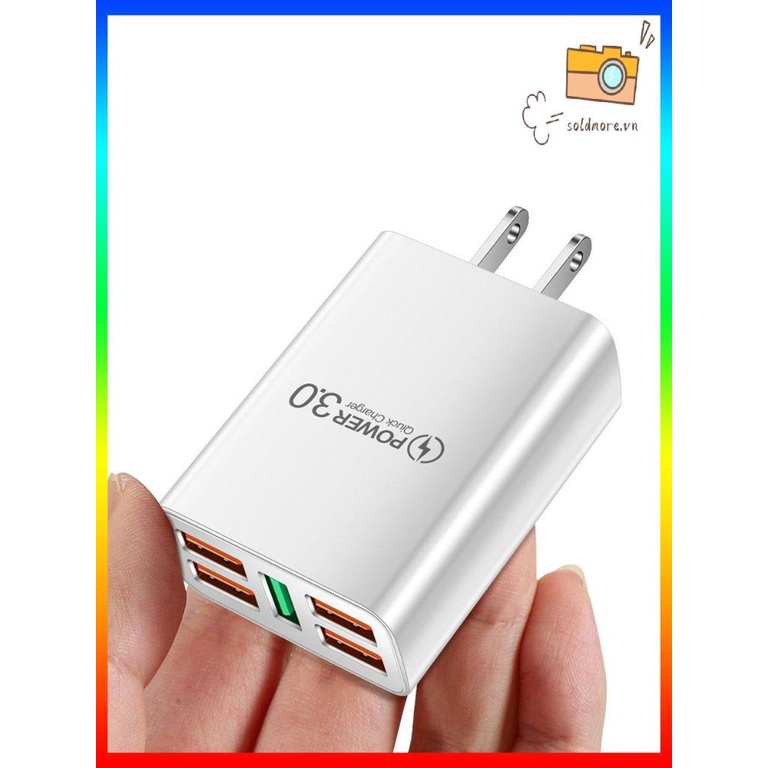 Củ sạc nhanh 5 cổng usb thông dụng tiện lợi cho điện thoại