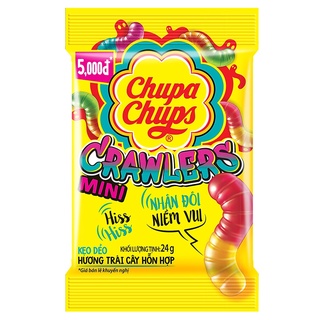 (Nhiều loại) Kẹo dẻo Chupa Chups gói 24gr