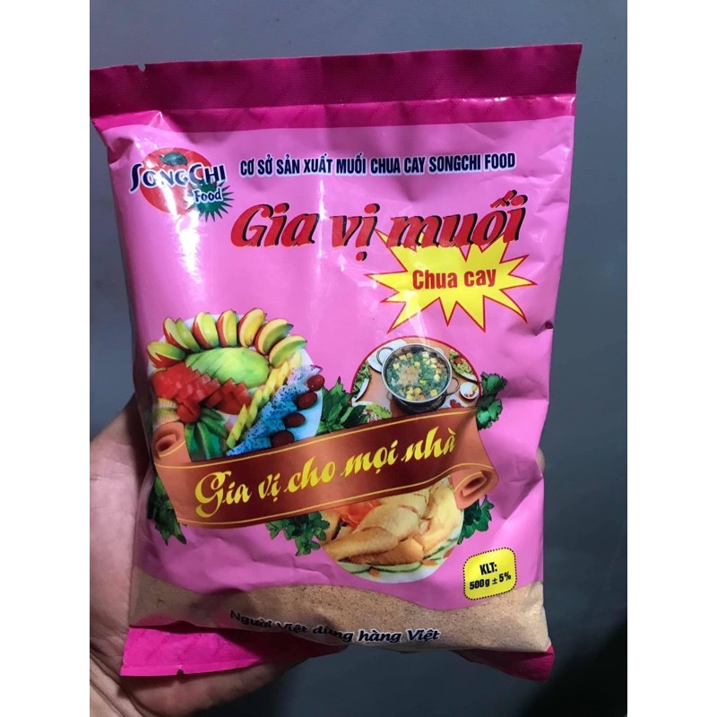 SỈ 10 GÓI MUỐI CHUA CAY SONG CHI FOOD