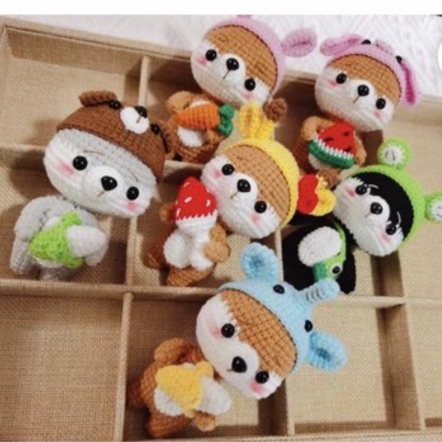 CHÓ SHIBA CÓPLAY BẰNG LEN