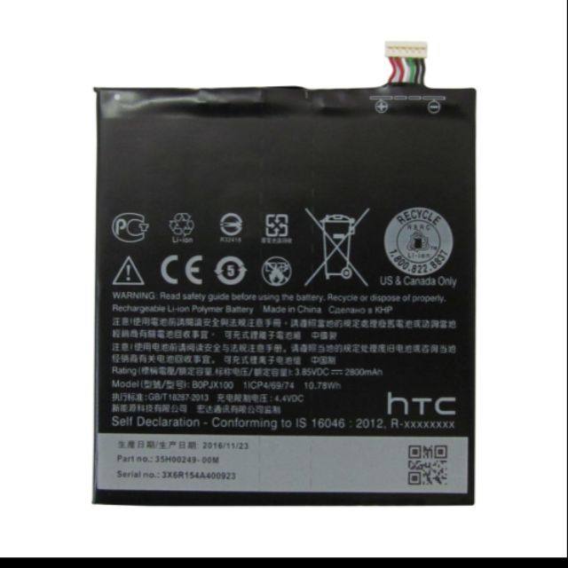 Pin HTC desire 728 dung lượng 2800mAh bảo hành 6 tháng