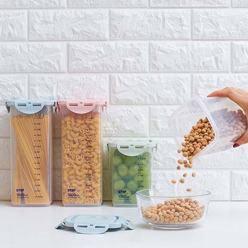 Hộp Đựng Thực Phẩm Mì Có Thang Đo Trong Suốt