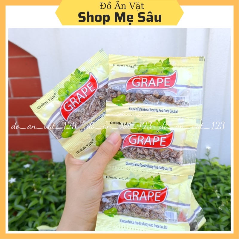 Ô mai nho khô chua ngọt tuổi thơ
