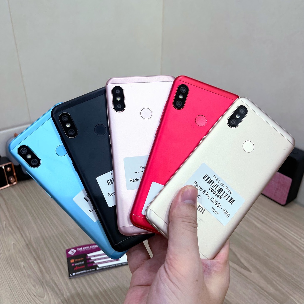 Điện thoại Xiaomi Redmi 6 Pro màn 5.8 inch - Snap 625 ram 4G 64G