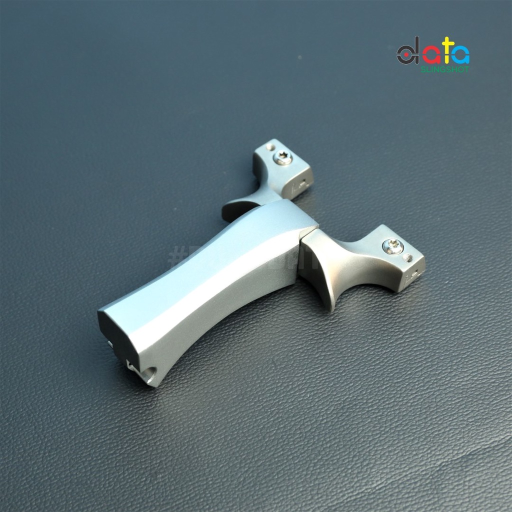 Ná Cao Su DT51 Chạc 8 Cánh Chạc Thép 440C Cán Nhôm - Chạc kẹp - DATA SlingShot