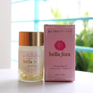 Viên uống làm thơm cơ thể tinh chất hoa hồng Bella Fora 35 viên