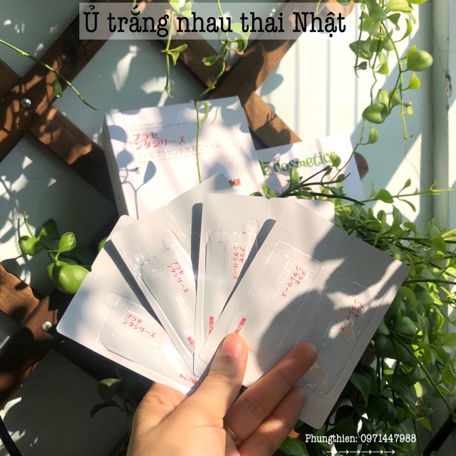 Gói Ủ Trắng Face Nhau Thai Cừu Nội Địa Nhật